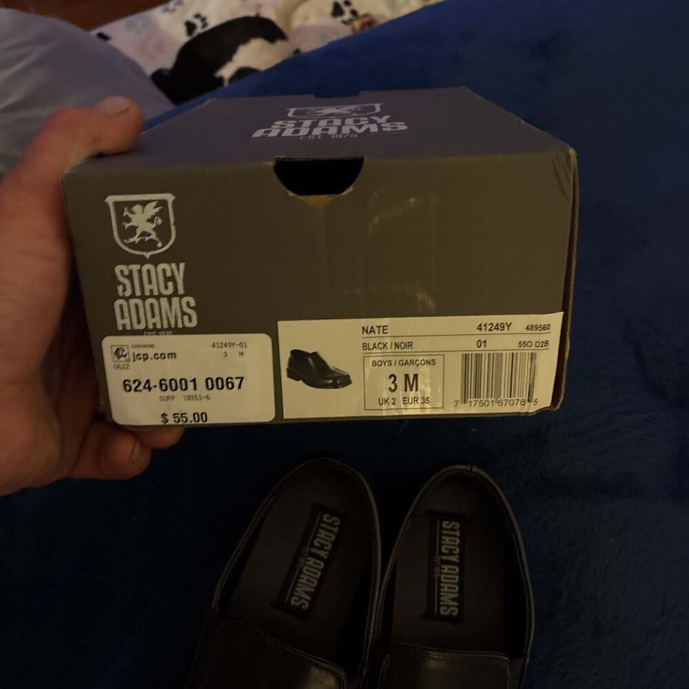 Stacey Adam’s Kids Size 3 dress shoes